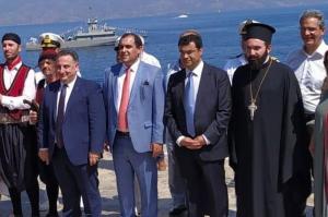 Τα Κουντουριώτεια  τίμησε με την παρουσία του ο Υφυπουργός Ναυτιλίας και Νησιωτικής Πολιτικής Κώστας Κατσαφάδος