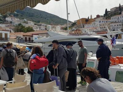 Οδύσσεια για τους επιβάτες του Flying Cat 6 που έφτασαν τελικά οδικώς στην Ύδρα