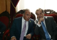 Επίσκεψη Σαμαρά-Αρβανιτόπουλου στο Ισραήλ - Συνάντηση με Πατριάρχη Ιεροσολύμων