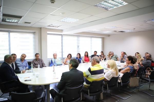 Συνάντηση Γ. Πατούλη με ιατρούς που υπηρετούν σε υγειονομικές δομές στις Περιφερειακές Ενότητες της Αττικής και τα νησιά