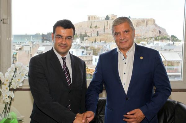 Τον Περιφερειάρχη Αττικής Γ. Πατούλη συνάντησε ο Δήμαρχος Ύδρας Γ. Κουκουδάκης