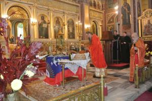 Γιορτάστηκε στην Αθήνα από την Αδελφότητα Υδραίων η μνήμη του Αγίου Κωνσταντίνου