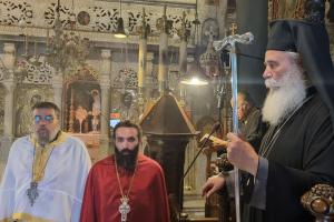 Πρώτη Ιερά Παράκληση της Παναγίας στον Ιερό Καθεδρικό Ναό Ύδρας