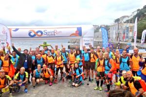 Έγινε με επιτυχία το 1ο SwimRun Hydra. Πρωτόγνωρη η εμπειρία για τα ζευγάρια των αθλητών