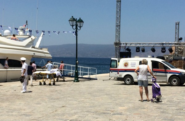 Επιβάτης τουριστικού σκάφους μεταφέρθηκε εσπευσμένα στο Κουλούρειο Νοσοκομείο