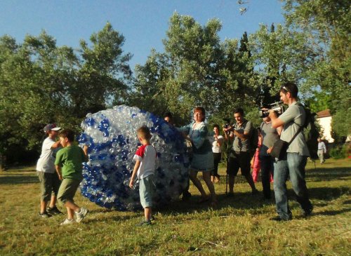 Η σφαίρα "Σίσυφος" που φτιάχτηκε στην Ύδρα έφτασε στον προορισμό της
