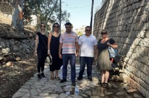 Ο Δήμαρχος  Γ. Κουκουδάκης και μέλη του Δ.Σ. περιόδευσαν στις γειτονιές της Ύδρας