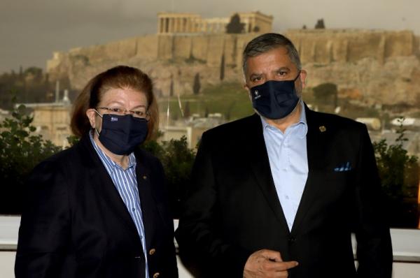 Στην Περιφέρεια Αττικής η Υπουργός Πολιτισμού Λ. Μενδώνη - Συνάντηση εργασίας με τον Γ. Πατούλη για το σχεδιασμό δράσεων Πολιτισμού με χρηματοδότηση από το ΠΕΠ Αττικής