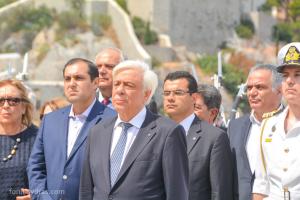Λαμπρή επίσκεψη του Προέδρου της Δημοκρατίας, Προκόπη Παυλόπουλου στην Ύδρα