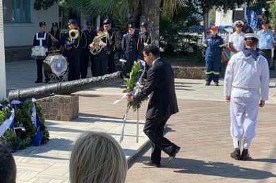 Στον Πόρο στις επετειακές εκδηλώσεις "Συνοριακά Νεότερης Ελλάδας" συμμετείχε ο Δήμαρχος Ύδρας Γ. Κουκουδάκης