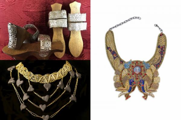 Έκθεση «ΞΟΜΠΛΙΑ» Πλουμίδια και στολίσματα στην Ιστορική Οικία Λ. Κουντουριώτη. Επιμέλεια: Ίρις Κρητικού