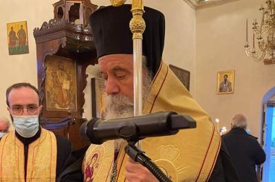 Στους Δ' Χαιρετισμούς στον Ι. Ναό Υπαπαντής του Κυρίου Ύδρας χοροστάτησε ο Σεβασμιότατος Μητροπολίτης ΕΦΡΑΙΜ