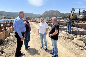 Επίσκεψη της Αντιπεριφερειάρχη Νήσων Β. Θεοδωρακοπούλου - Μπόγρη στην Αίγινα