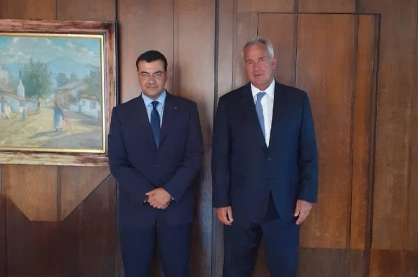 Συνάντηση Δημάρχου Ύδρας Γ. Κουκουδάκη με τον Υπουργό Εσωτερικών Μάκη Βορίδη