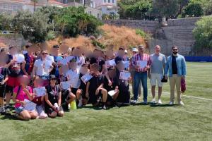 Από τις Αθλοπαιδιές του Δήμου Ύδρας για τους μαθητές και τις μαθήτριες της πρωτοβάθμιας και δευτεροβάθμιας εκπαίδευσης