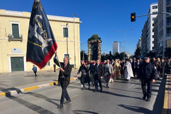 Με μεγαλοπρέπεια  γιόρτασε ο Υδραϊκός Σύνδεσμος Πειραιά τον Πολιούχο Άγιο Κωνσταντίνο