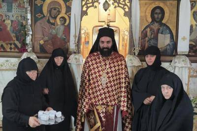 Με κατάνυξη  γιόρτασε η Ιερά Μονή Γεννεσίου Θεοτόκου Ζούρβας