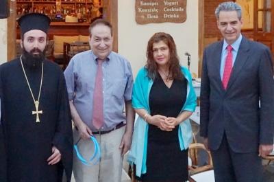 Από την επετειακή εκδήλωση που έγινε στην Ύδρα για την Τουρκική Εισβολή στην Κύπρο