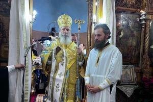Ο Μητροπολίτης Ύδρας κ. ΕΦΡΑΙΜ τέλεσε την εις Πρεσβύτερον Χειροτονία του π. Νικολάου Μουρμούρη