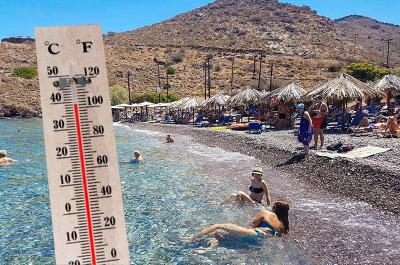 Έρχεται καύσωνας και στην Ύδρα το προσεχές τριήμερο
