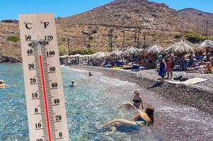 Έρχεται καύσωνας και στην Ύδρα το προσεχές τριήμερο