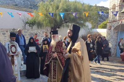 Γιόρτασε με κατάνυξη το διήμερο 19 και 20 Οκτωβρίου 2021 η Ι. Μονή Αγίας Ματρώνης Ύδρας