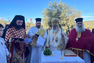 Λαμπρός εορτασμός  του Αγίου Δημητρίου του Μυροβλύτου και τα Θυρανοίξια του Ι. Παρεκκλησίου στην Ι. Μονή Αγίων Αναργύρων Ερμιόνης