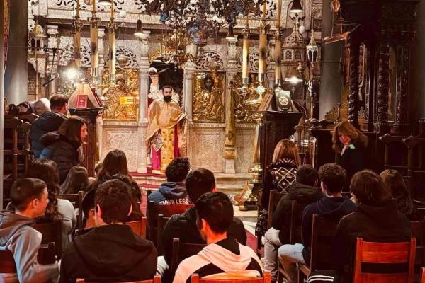 Έγινε σήμερα  στον Ιερό Καθεδρικό Ναό Ύδρας, ο Εκκλησιασμός των Σχολείων