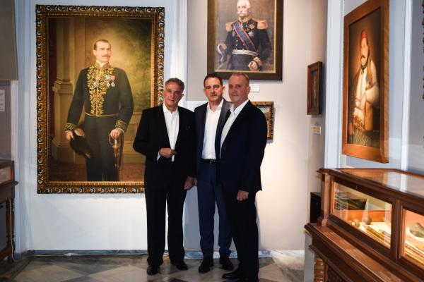 Μια νέα ελαιογραφία, προσωπογραφία του Αντωνίου Σαχτούρη κοσμεί πλέον το ΙΑΜΥ