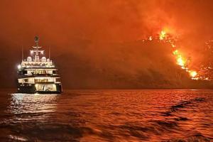 Εμπρησμός στην Ύδρα: Αποφυλακίστηκε ο υποπλοίαρχος του «Περσεφόνη», αποδεσμεύτηκε η θαλαμηγός