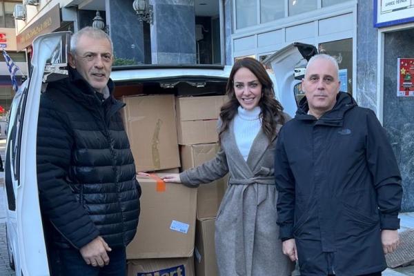 Η Υφυπουργός  Δόμνα Μιχαηλίδου στο πλευρό των ευάλωτων συνανθρώπων μας