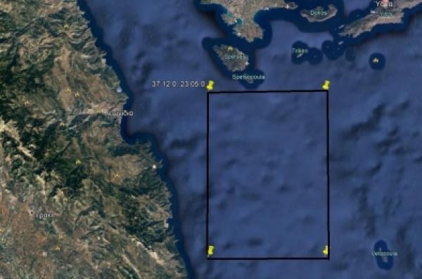 Λιμεναρχείο Ύδρας | Ενεργοποίηση πεδίου βολής Βελοπούλα για τη διεξαγωγή άσκησης