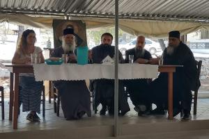 Ο Μητροπολίτης Ύδρας κ. ΕΦΡΑΙΜ επισκέφτηκε την κατασκήνωση της Ι. Μητρόπολης "Άγιος Νεκτάριος"