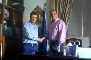 Σε σύναψη σύμβασης διαδημοτικής συνεργασίας με τον Δήμο Σπετσών προέβη ο Δήμος Ύδρας