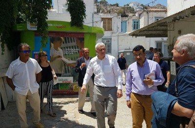 Διαχείριση απορριμμάτων. Επίσκεψη του Αν. Υπουργού Περιβάλλοντος Γιάννη Τσιρώνη