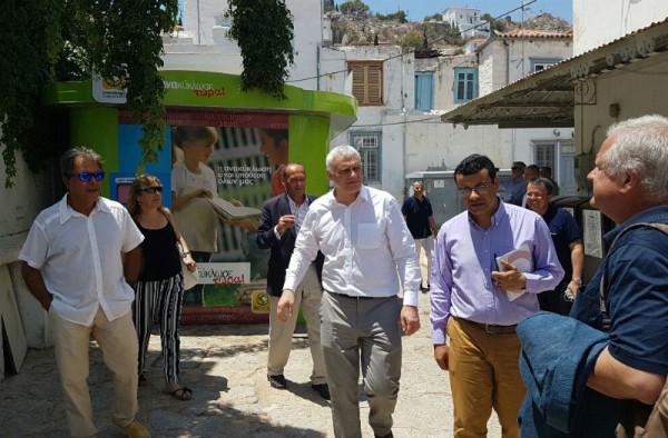 Διαχείριση απορριμμάτων. Επίσκεψη του Αν. Υπουργού Περιβάλλοντος Γιάννη Τσιρώνη