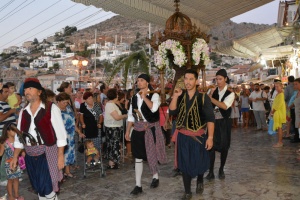 Γιορτάστηκε με ευλάβεια η Παναγία στο νησί μας