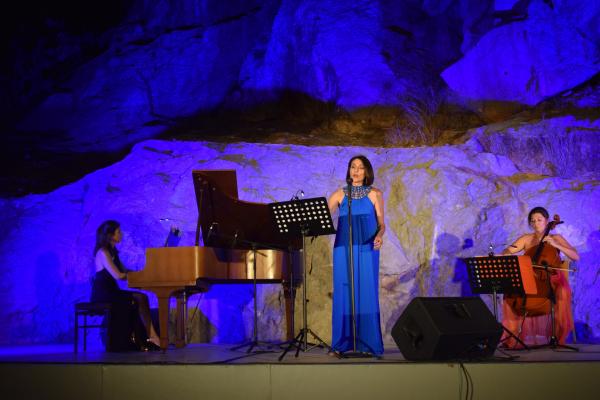 Από την συναυλία στο ΙΑΜΥ με τις Έλενα Μαραγκού, Mαρία Παπαπετροπούλου, Sedef Erçetin