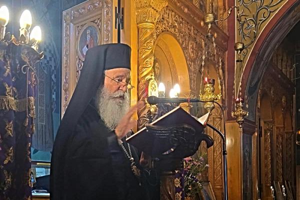 Το πρόγραμμα  του Σεβ. Μητροπολίτη Ύδρας, Σπετσών και Αιγίνης κ. ΕΦΡΑΙΜ τις προσεχείς μέρες (22-25 Μαρτίου)