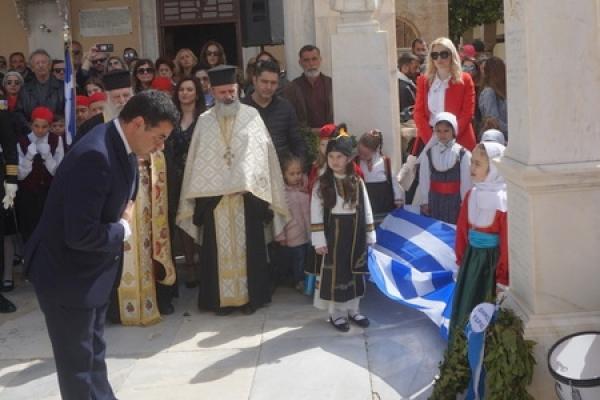 Το μήνυμα  του Δημάρχου Ύδρας Γ. Κουκουδάκη για την εθνική επέτειο της 25ης Μαρτίου