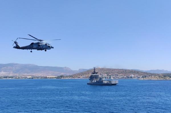 Σε εντυπωσιακή άσκηση τα Πλοία Γενικής Υποστήριξης ΑΤΛΑΣ Ι και ΗΡΑΚΛΗΣ, δωρεά της οικογένειας Π. Λασκαρίδη στο Π. Ν.