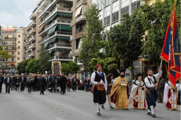 Με επισημότητα ο Υδραϊκός Σύνδεσμος Πειραιά γιόρτασε τη μνήμη του Αγίου Κωνσταντίνου
