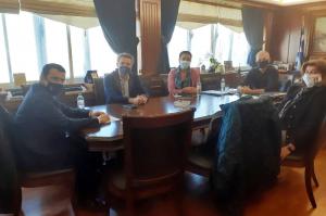 Συνάντηση Δημάρχου Γιώργου Κουκουδάκη με τον Δήμαρχο Πειραιά Γιάννη Μώραλη