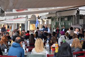 Περιοδεία Κώστα Κατσαφάδου σε Πόρο, Ύδρα και Σπέτσες