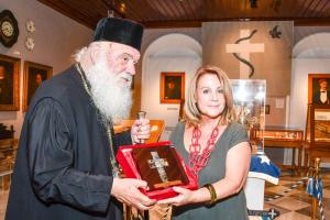 Επίσκεψη του Αρχιεπισκόπου Αθηνών και πάσης Ελλάδος κ. Ιερώνυμου στο Ιστορικό Αρχείο-Μουσείο Ύδρας
