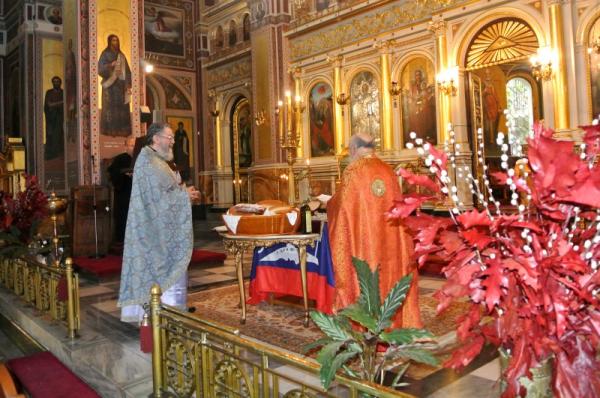 Γιορτάστηκε στην Αθήνα από την Αδελφότητα Υδραίων η μνήμη του Νεομάρτυρα Αγίου Κωνσταντίνου