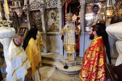 Στον Καθεδρικό Ναό Ύδρας ιερούργησε ο Μητροπολίτης ΕΦΡΑΙΜ