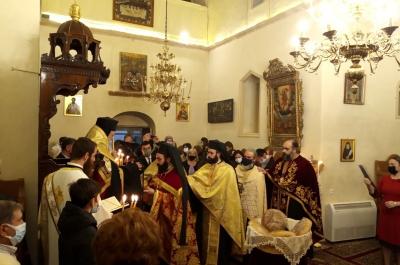 Στον πανηγυρίζοντα Ναό της Υπαπαντής χοροστάτησε ο Μητροπολίτης ΕΦΡΑΙΜ