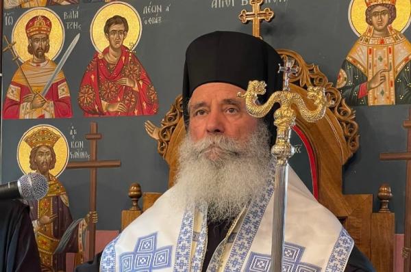 Ο Μητροπολίτης ΕΦΡΑΙΜ ιερούργησε στο παρεκκλήσι της Παναγίας Βλαχερνών στην ορεινή Αρκαδία