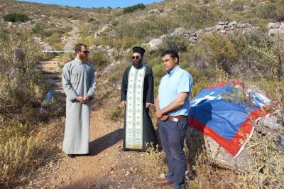 Εγκαινιάστηκε ο δρόμος που οδηγεί στις Ι. Μονές Αγίας Ματρώνας και Αγίας Τριάδας